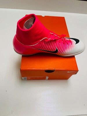 Nike Mercurial X Victory VI DF IC Men's Soccer Shoe - Pink/White