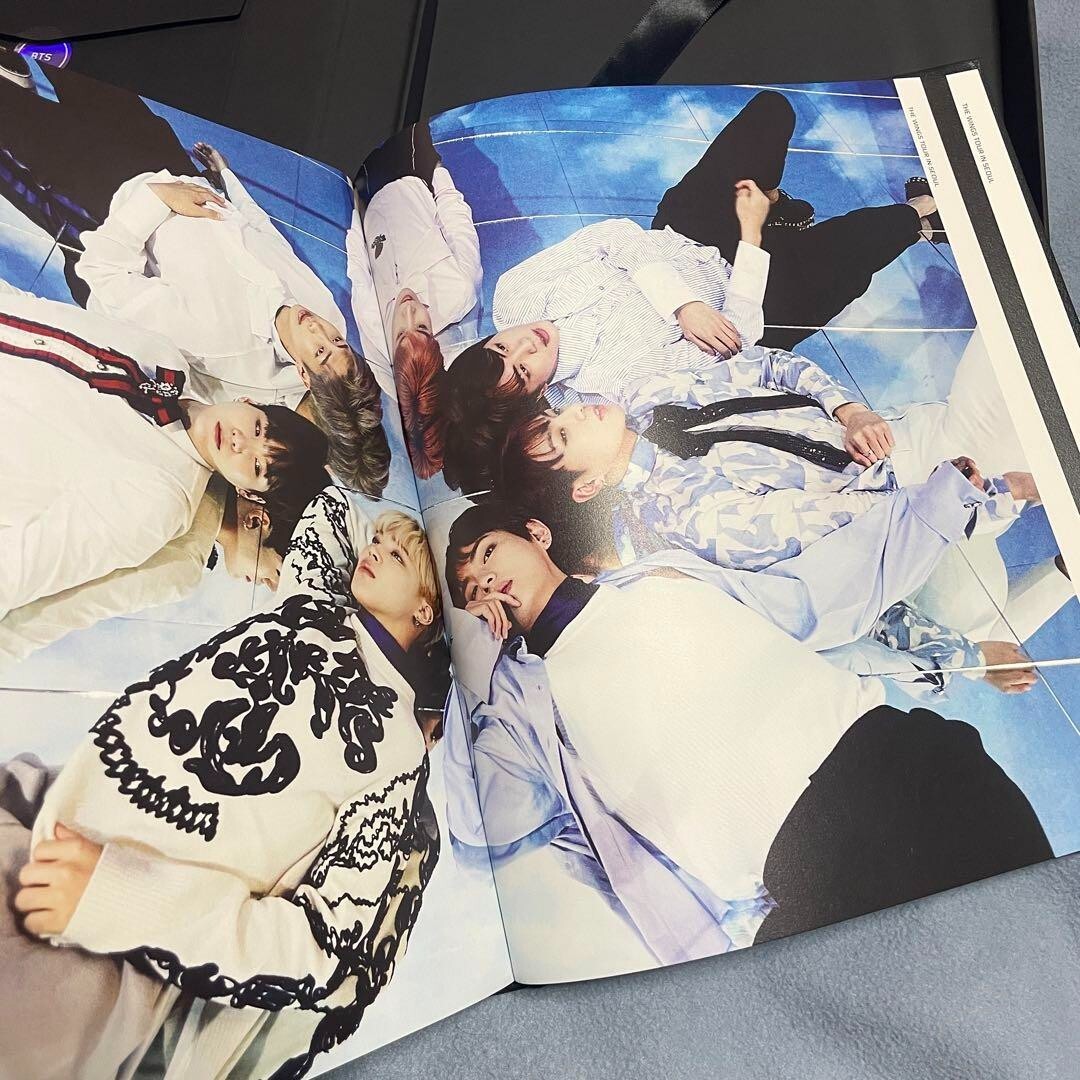 BTS Wings Concept Book making Photo Bangtan Boys kpop BIGHIT MUSIC