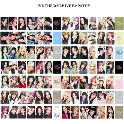 6pcs/set Kpop IVE EMPATHY Album Self Made Photocard . Special