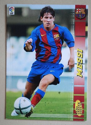 MESSI ROOKIE CARD 2004/05. MEGACRACKS #71BIS GREAT CONDITION | eBay