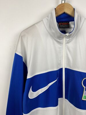 Men's 1996/97 Vintage Nike Team Italy Track Top Jacket Size XL | eBay