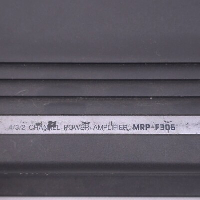 Vintage ALPINE Flex4 MRP-F306 4/3/2 Channel Bridgeable Power