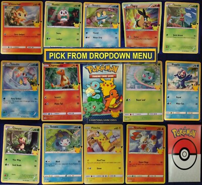 2021 Pokémon 25th Anniversary McDonald's TCG BASE/Basic Trading