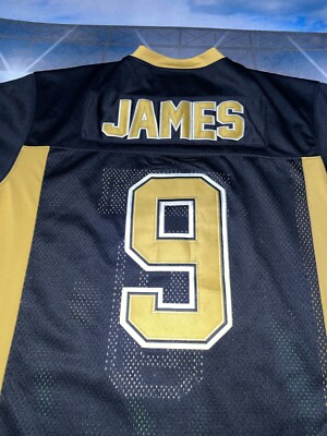 Lebron James #9 High School Football Headgear Classics Jersey Sz