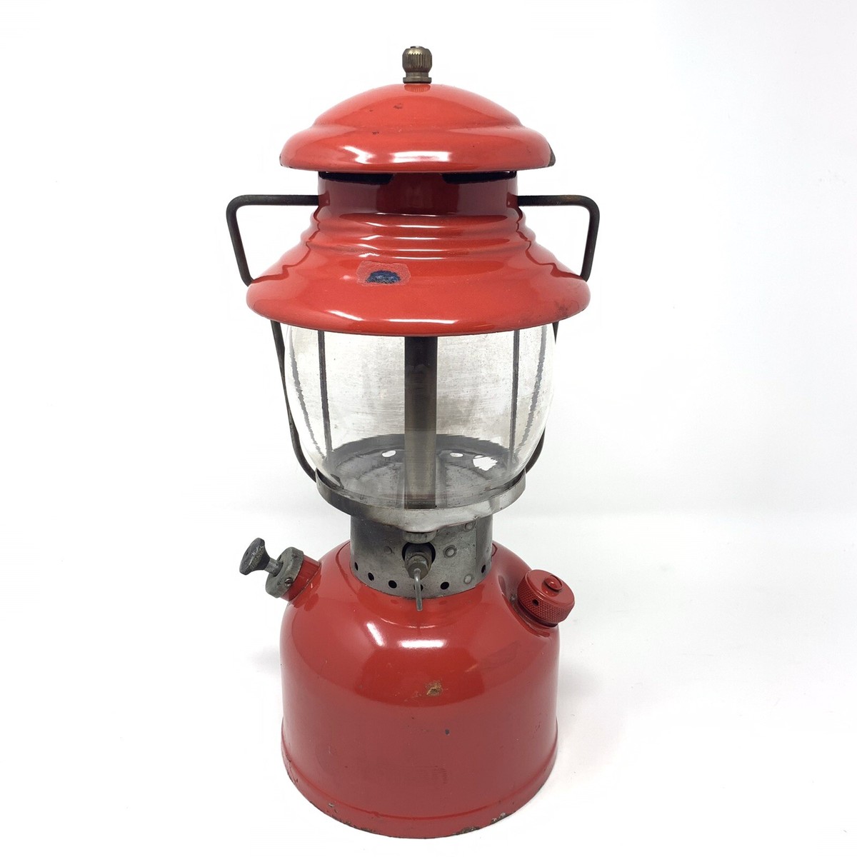 1954 VINTAGE Coleman 200A Cherry Single Mantle Lantern June 1954
