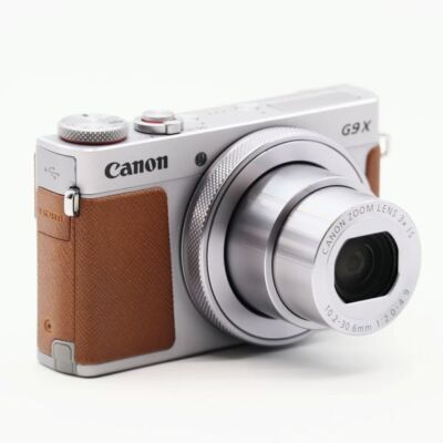 Top Mint-Canon PowerShot G9 X Mark II 20.1MP Digital Camera Silver