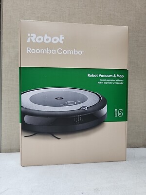 NEW iRobot Roomba RVD-Y1 Combo i5 Robot Vacuum & Mop Cleaner