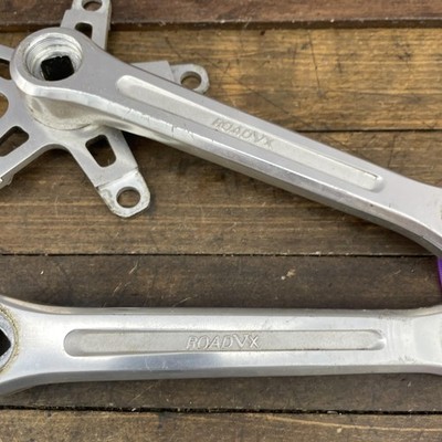 Vintage Sugino ROAD VX Crankset 170mm Japan 5-Bolt 110 BCD Old BMX