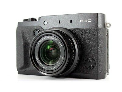Fujifilm X30 12MP Digital Camera Black | eBay