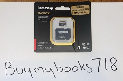 Nintendo Switch 2 GameStop 512GB Express Micro SD Card - BRAND NEW