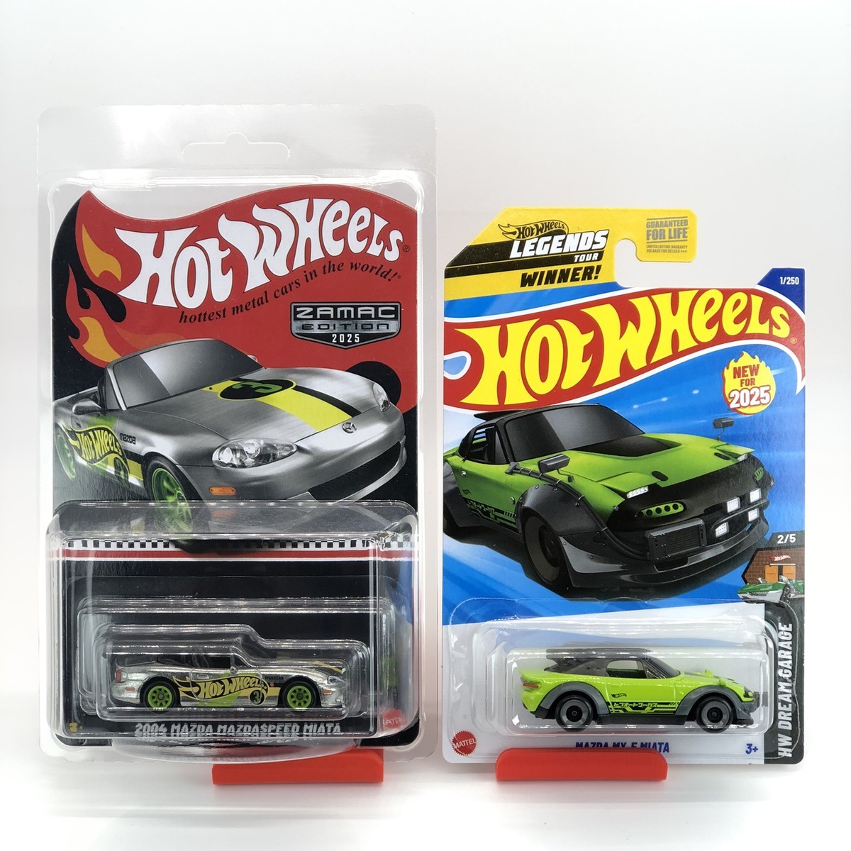 Hot Wheels 2004 Mazda Speed Miata Zamac Edition 2025 Legends Tour