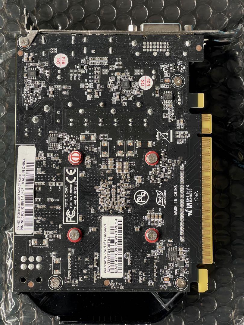 Palit GeForce GTX 1050 Ti StormX 4GB GDDR5 | eBay