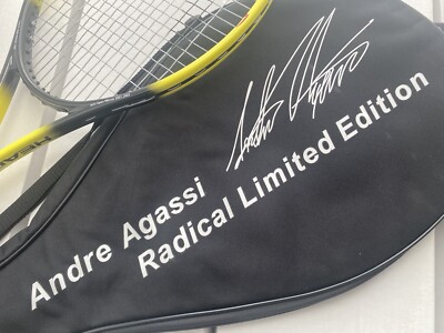 ANDRE AGASSI Head Radical Limited Edition Tennis Racket OS 4 1/2