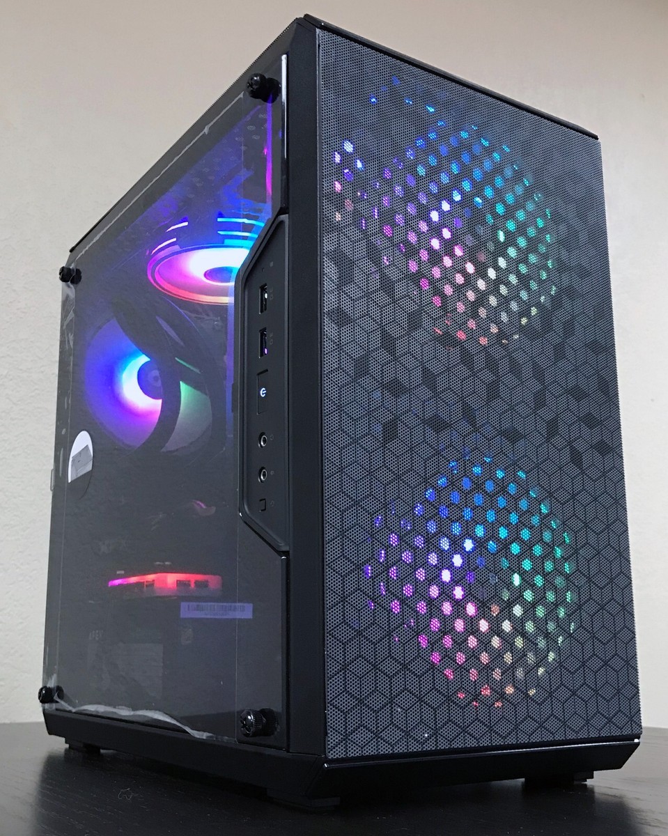 CM Q300L Gaming PC QC 3.6GHz 16GB DDR4 AMD Radeon RX 580 8GB WiFi