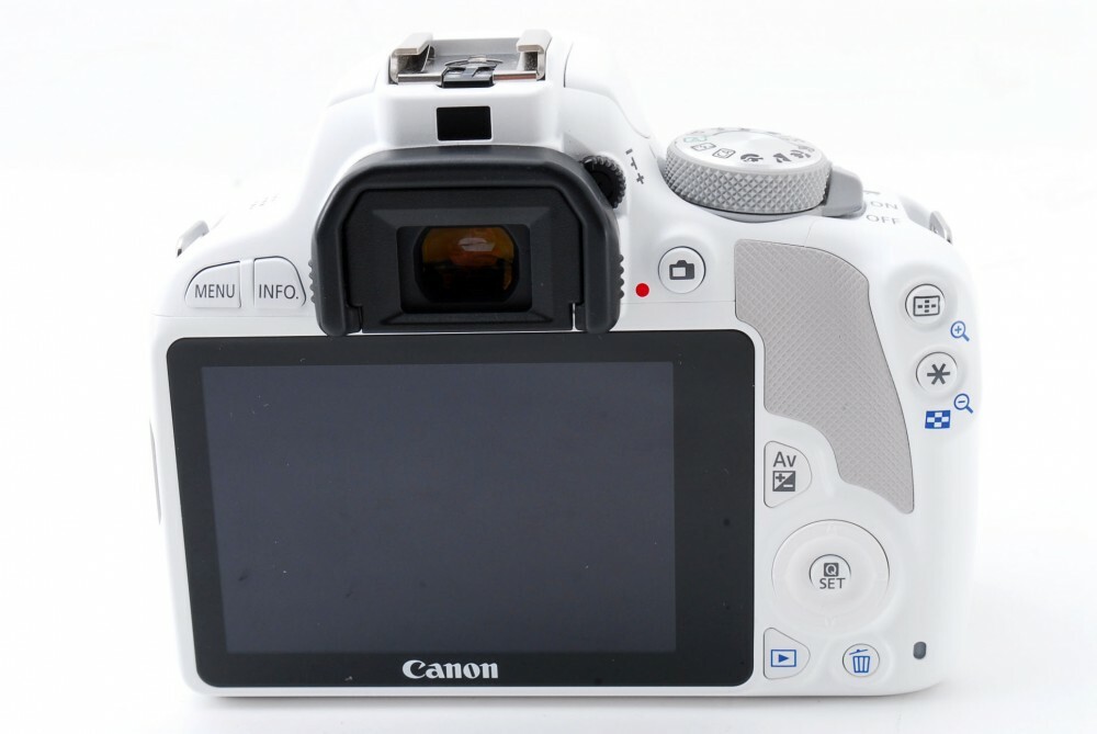 Canon EOS Kiss X7/Rebel SL1/100D 18.0MP 18-55mm White [Exc+++] w