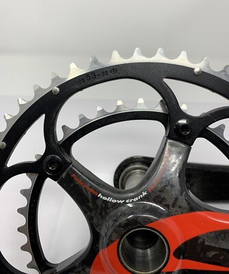 Fulcrum Racing Torq RS Carbon 53/39T 175mm Crankset | eBay