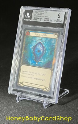 Flesh and Blood Arcane Rising 2020 Eye of Ophidia (Cold Foil) BGS