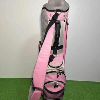 PEARLY GATES Established 1989 Stand Type Golf Caddy Bag Pink