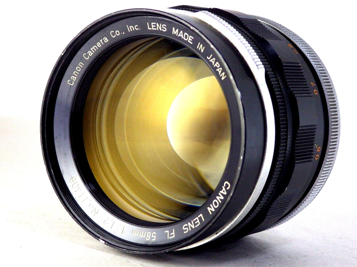 Canon FL f/1.2 Camera Lenses 58mm Focal for sale | eBay