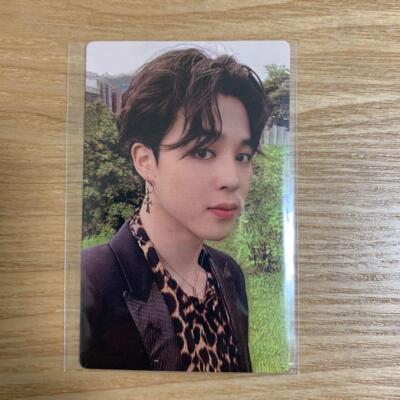 BTS Jimin Memories of 2020 limited Official Photo card in the Blu