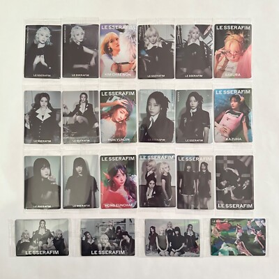 LE SSERAFIM] CRAZY JP / BANDAI Wafer benefit random sticker PC