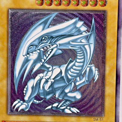 Yu-Gi-Oh yugioh Blue Eyes White Dragon SM-51 Ultimate Rare Relief