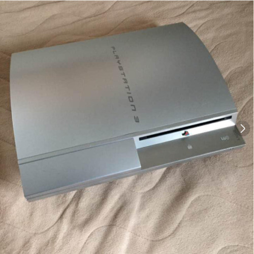 PLAYSTATION 3 (80GB) PS3 Satin silver SONY CECHL00 Video Game