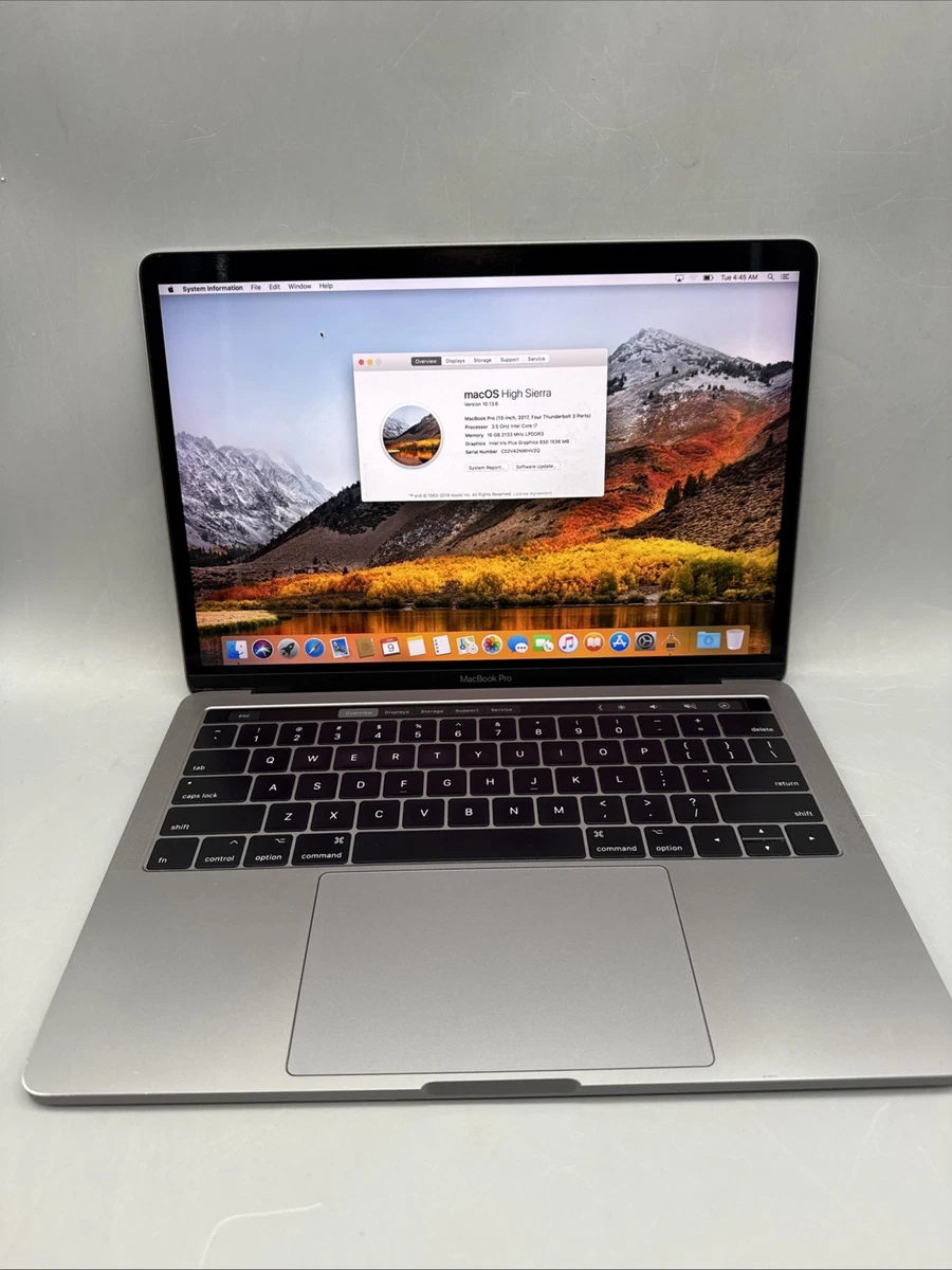 2017 Apple MacBook Pro 13.3 Inch Laptops for sale | eBay