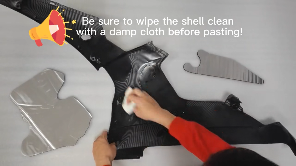 Fairing Aluminized Precut Adhesive Heatshield for Kawasaki Ninja