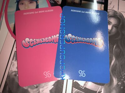 RESCENE 1st Mini Album Scenedrome Autographed Signed CD Photobook