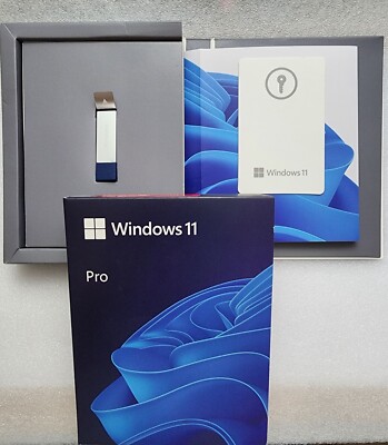Microsoft Windows 11 Professional 64-Bit - USB Drive - New Sealed