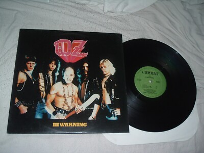 OZ III Warning '84 ORIGINAL US GREEN label 1st press LP | eBay