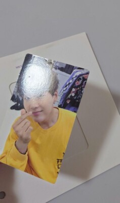 BTS SUGA Min Yoongi MEMORIES OF 2017 BD Official Photocard Both