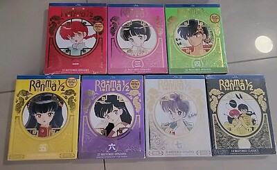 Ranma 1/2 Special Edition blu ray boxset 1,3,4,5,6,7, OVA