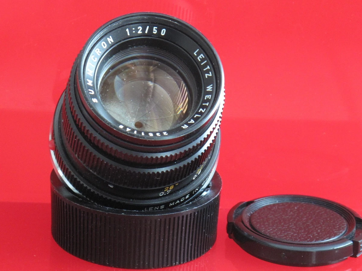 Leica SUMMICRON-M 50mm Focal f/2 Camera Lenses for sale - eBay