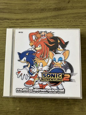 Sonic Adventure 2 Multi-Dimensional Original Sound Track CD USED