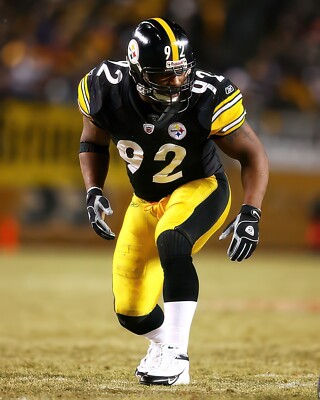 James Harrison #92 Pittsburgh Steelers NFL 8