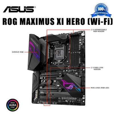 for Asus ROG MAXIMUS XI HERO (WI-FI) Motherboard LGA 1151 DDR4