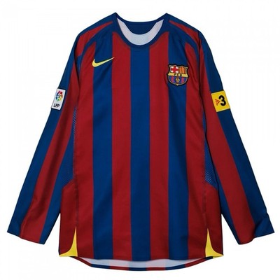 Nike FC BARCELONA 05/06 REISSUE HOME SHIRT- RONALDINHO 10 - 100