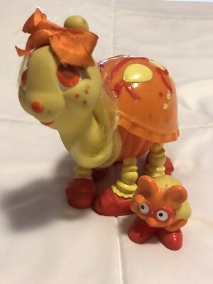 Vintage Tonka Orange Ladybug Tango & Sidekick Keypers 80's Toy