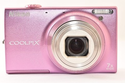 Nikon COOLPIX S6100 Pink Compact Digital Camera 2508047 | eBay