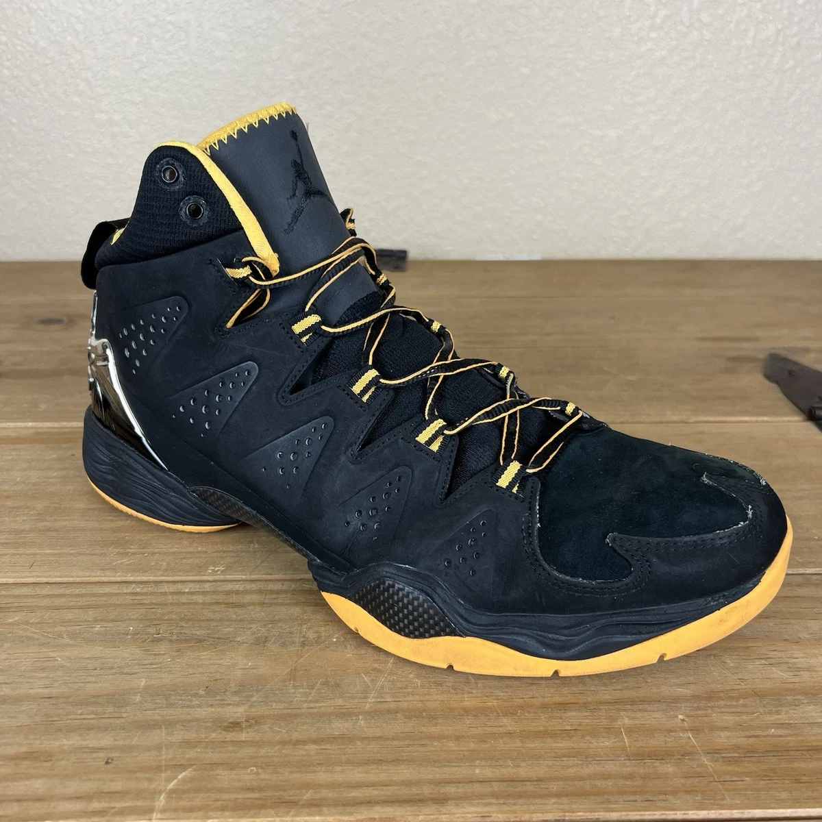 Jordan Melo M10 Mid Black Atomic Mango for Sale | Authenticity