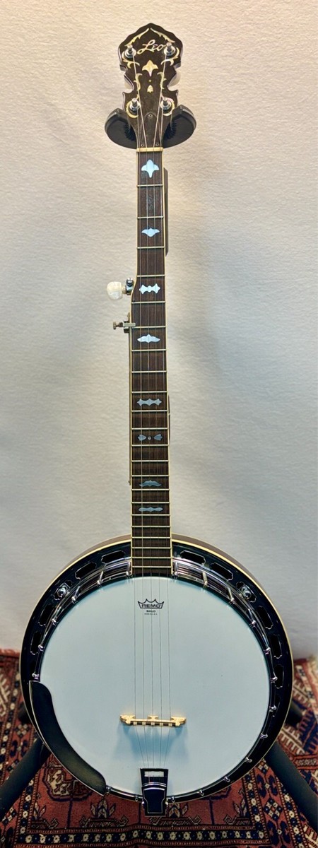 Vintage 1980s Fender Leo 5-String Banjo Made in Japan | Tone Ring