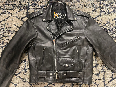 X Element Traditional Slant Zipper Biker Jacket Size 42 | eBay
