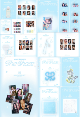 Hearts2Hearts H2H x The Chase MD SM SHOP STORE photocard set strap