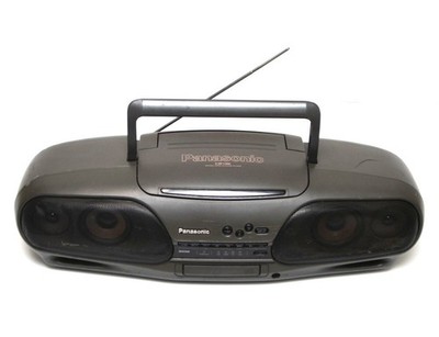 Panasonic RX-DT909 Cobra Top CD Radio Cassette Boombox AM/FM Japan