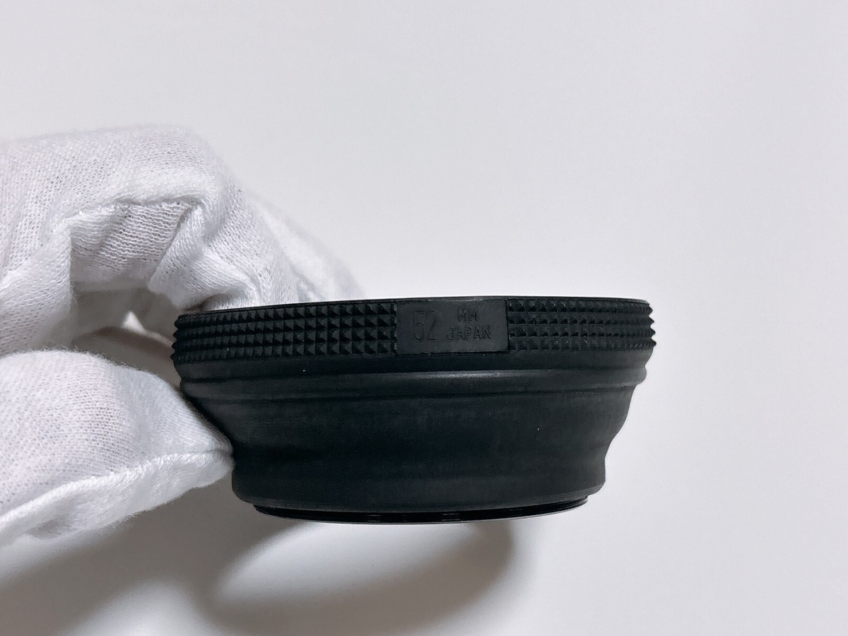 Kenko MC UV SL-39 52mm Lens Filter & Rubber Lens Hood from Japan