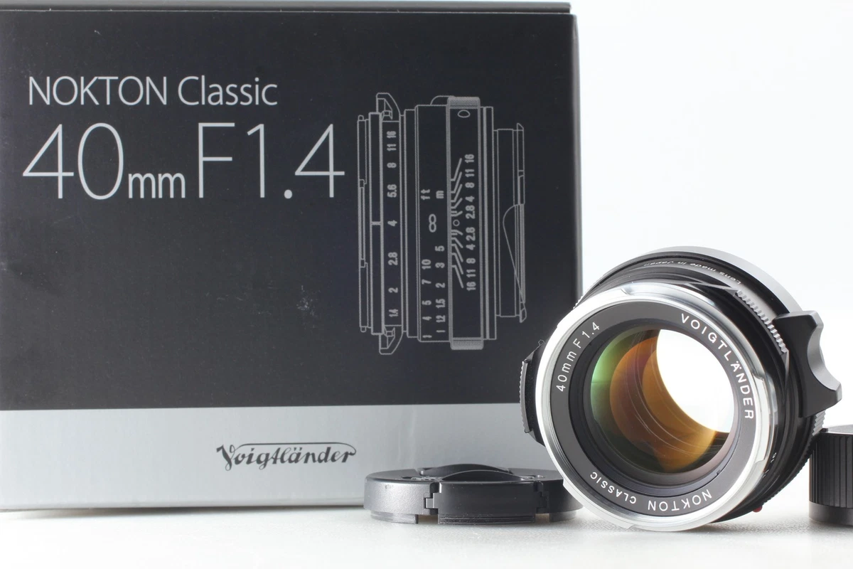 Voigtländer f/1.4 Lenses 40mm Focal for sale - eBay
