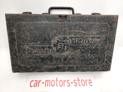 TOYOTA MOTOR Tool Box Case Storage Vintage | eBay