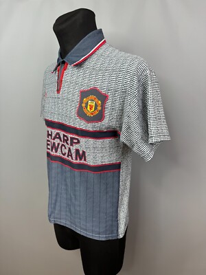 MANCHESTER UNITED 1995 1996 AWAY SHIRT FOOTBALL SOCCER UMBRO